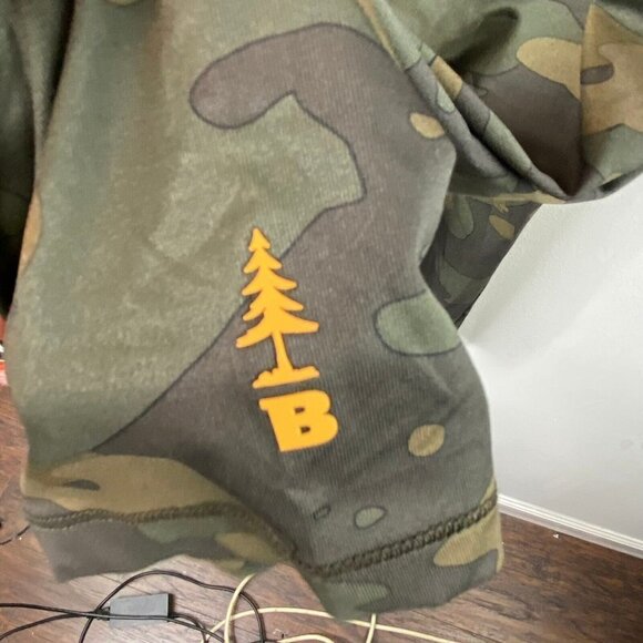 Bass Outdoor Moisture Wicking Stretch Camo Base Layer Long Sleeve Tee Size XL - Picture 5 of 7